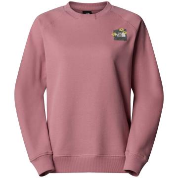  The North Face W Connect Relaxed Crew Sweat-Graphi Nost