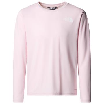  The North Face Teen 24/7 Ls Tee Pale Blossom