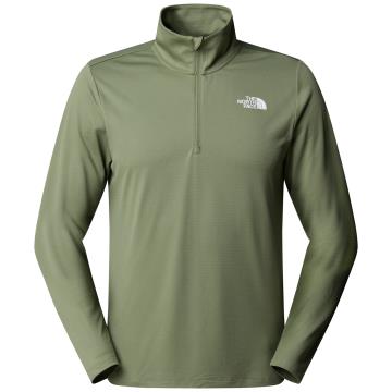  The North Face M 24/7 1/4 Zip Tee Bark Mist
