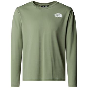  The North Face Teen 24/7 Ls Tee Bark Mist