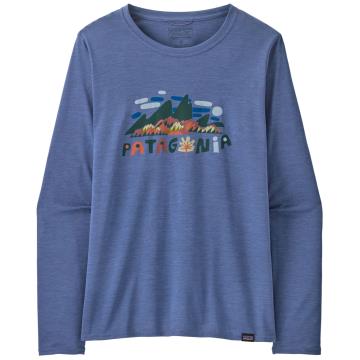  Patagonia Ls Capilene Cool Daily Graphic Shirt W