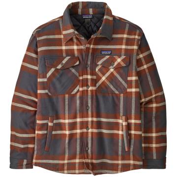  Patagonia Ms Lw Insulated Fjord Flannel Shirt Asho