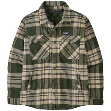  Patagonia Ms Lw Insulated Fjord Flannel Shirt Asho