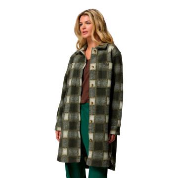  Columbia Wildest Venture Long Fleece Coat W