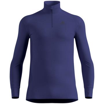  Odlo Active Warm Eco Bl Top Turtle Neck L/S Half Zip