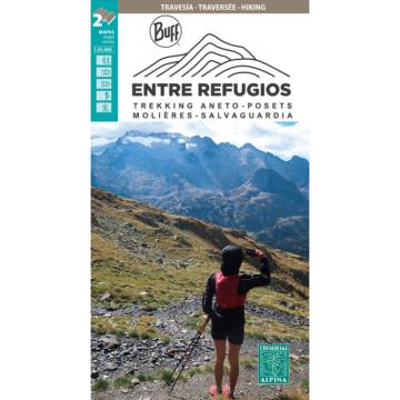  ED. ALPINA Entre Refugios. Mapa Trekking. Aneto-Posets