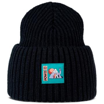  BUFF KNITTED HAT Pow Rutger Black