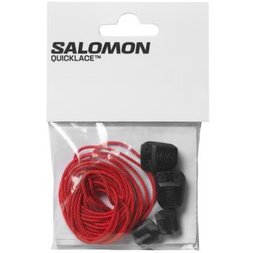  Salomon QUICKLACE KIT Racing Red/Black/Black
