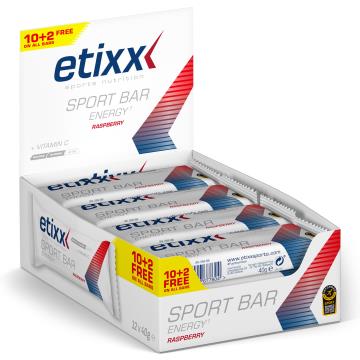 Riegel ETIXX ENERGY BAR 40G RASPBERRY