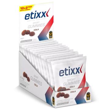 ETIXX Energy Gel GUMMIES 12 uds COLA