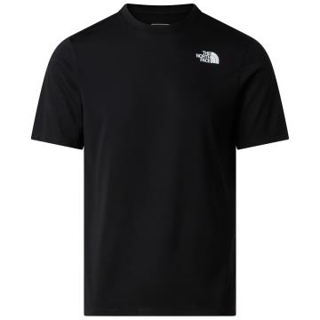 The North Face M Bitmap Silhouette Sss Tee-Gr Tnf Black