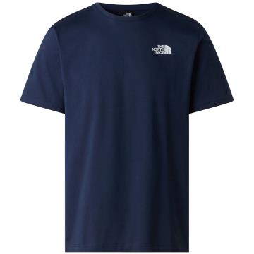  The North Face M SS BOX NSE TEE Summit Navy/Gravel