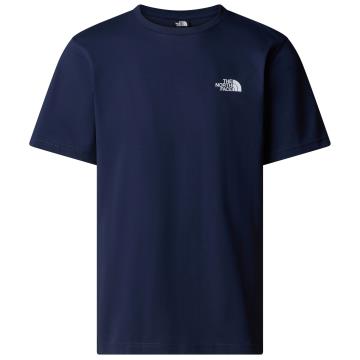  The North Face M VERTICAL TNF SS TEE SUMMIT NAVY/WHITE