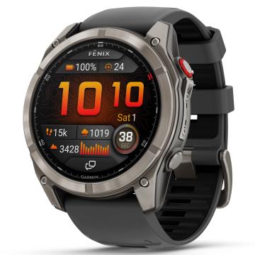  Garmin FENIX 8 Pro LTE 51mm Saph Ti Graphite 