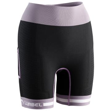 Hlače LURBEL SPIRIT FLUX SHORTS W Negro/Lavanda