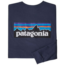 Camiseta Patagonia P-6 Logo Responsibili LS Tee
