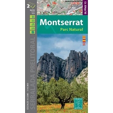  ED. ALPINA Mapa Montserrat 1:10000 1:15000