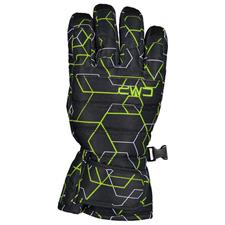 Guantes CAMPAGNOLO Kids Ski Gloves Antracite-Limegreen-B.Co