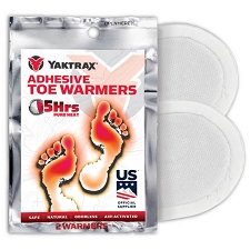  YAKTRAX Adhesive toe warmers (Pack 10 uds)
