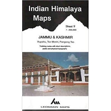 Ed. Leomann Maps Pu.  Map 9 of  Indian Himalaya - Jammu & Kashmir