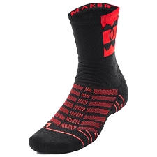Calcetines UNDER ARMOUR UA Playmaker Mid-Crew2Black