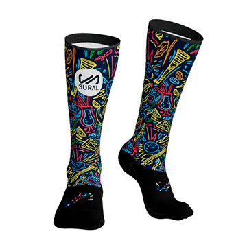  SURAL Sublimado High Socks
