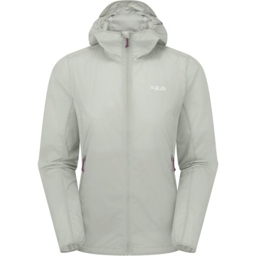 Bunda Rab Vital Hoody Wmns Light Zinc
