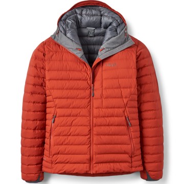 Jakna Rab Microlight Windstopper Hoody Tuscan Red