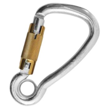 Mosquetón Kong HARNESS-acero.zn autoblock redond