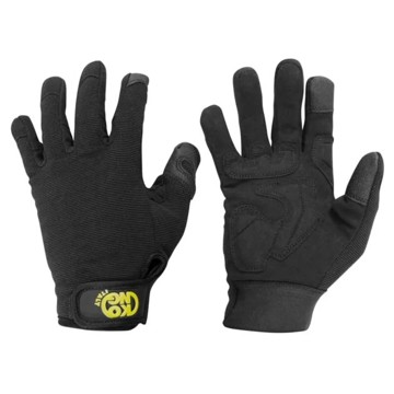 Guantes Kong Piel-Aereo-Negro-L