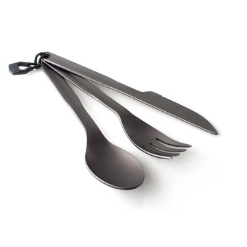 Bestick GSI OUTDOORS HALULITE 3 PC. RING CUTLERY