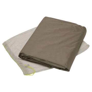 Lona de chão Vaude LIZARD SEAMLESS 1-2P Bark