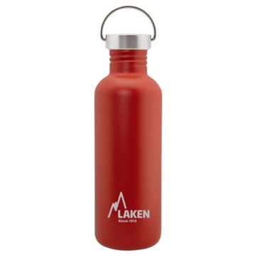 Bidón Laken Basic 1L S/S Tapón Rojo