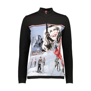 Trui CMP WOMAN SWEAT KNITTED PP Nero-B.Co-Rosso