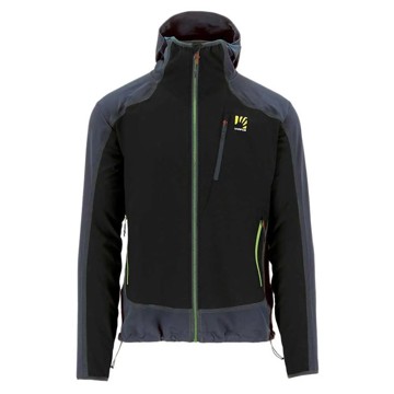 KARPOS Jacket PARETE JACKET Black/Ombre Blue/Jasmine G