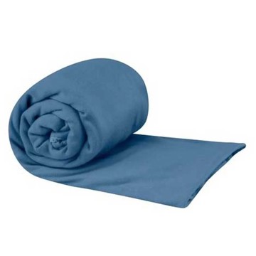 SEA TO SUMMIT Towel POCKET S azul marino