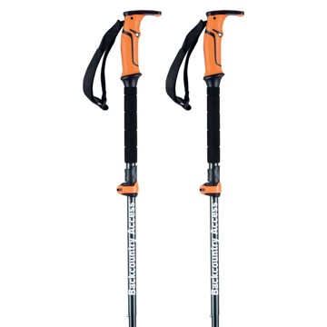 Bâtons bca SCEPTER 4S Black-Orange