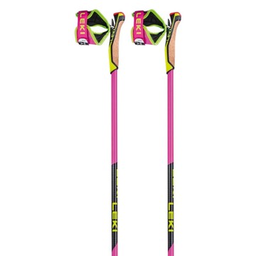 Bastoncini Leki Prc 750 Neonpink-Neonyellow-Black