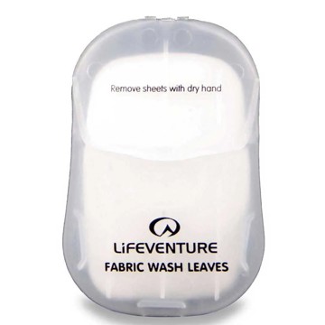 Sæbe Lifeventure Fabric Wash Leaves x 50