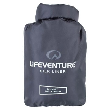 Paklodė Lifeventure Silk Sleeping Bag Liner, Mummy