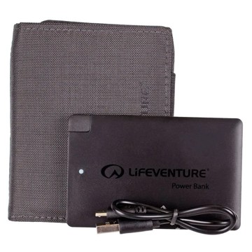 Portemonnee Lifeventure Charger Wallet w/ power bank