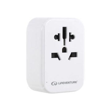 Kiegészítő Lifeventure Travel Adaptor w/ USB (& USB C)