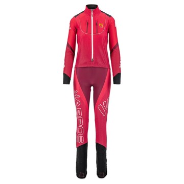 Heldragter KARPOS RACE SUIT EVO W Raspberry R/Cabar