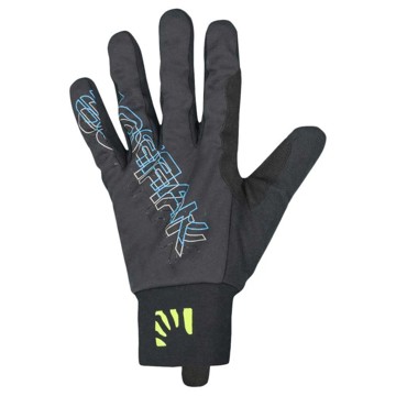 Handsker KARPOS RACE GLOVE Black/Blue Atoll