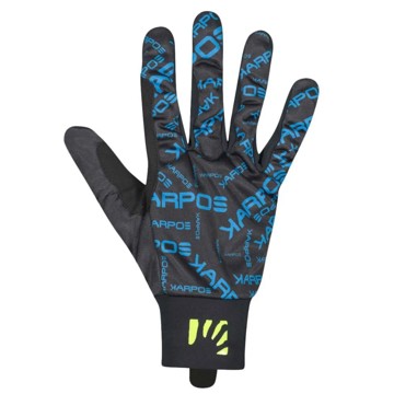 Handsker KARPOS LEGGERO GLOVE Black/Blue Jewel