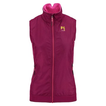 Väst KARPOS FEDERA W VEST Raspberry Radiance