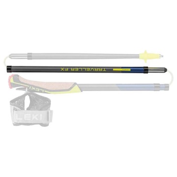 Stolpar Leki Traveller FX One Carbon Poles Middle Part 2 Multicolor