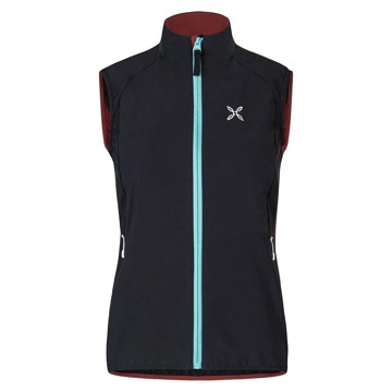 Chaleco MONTURA FLASH SKY VEST WOMAN Nero/Tobacco