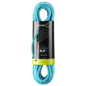 Touw   Edelrid GUIDE ASSIST PRO DRY 8mm x20m Icemint