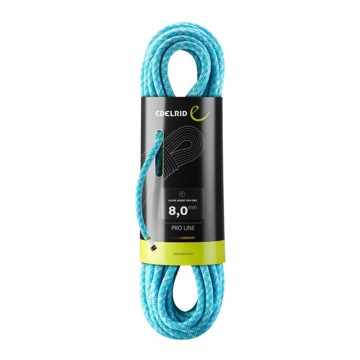 Hulpkoord Edelrid GUIDE ASSIST PRO DRY 8mm x40m Icemint